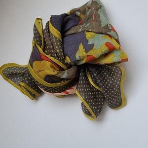 Madewell floral scarf